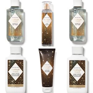 SOLD Bath and Body Works Champagne Toast Bundle